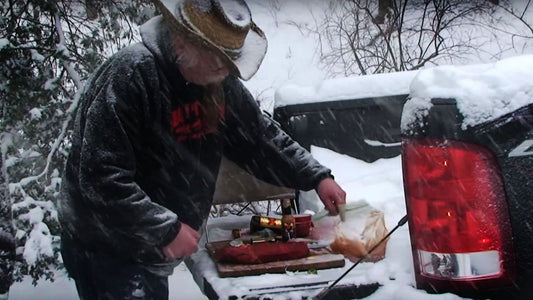 BEEF KABOBS WITH BEER AND CHILI MARINADE