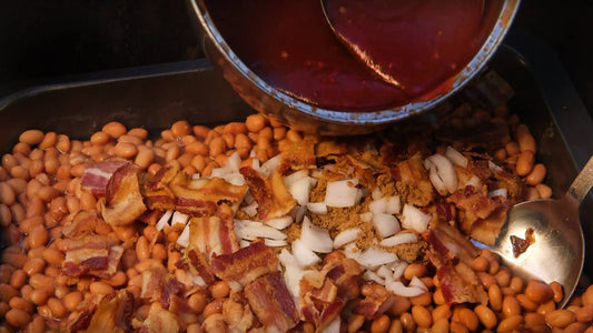 BBQ SPARE RIBS WITH BARBECUE BEANS