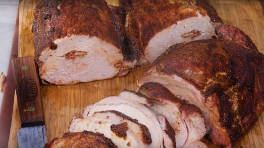 BACON STUFFED PORK ROAST