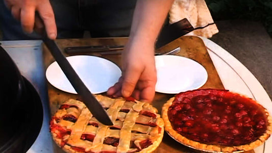 CHERRY CHOCOLATE AND IRISH CREAM CHERRY PIE