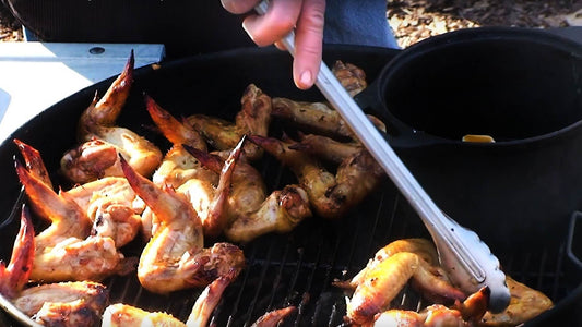 CHICKEN WINGS WITH WHISKEY SAUCE