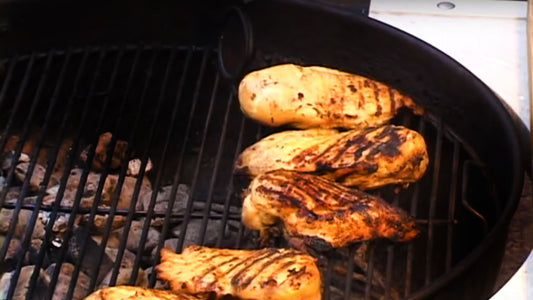 GRILLED BONELESS CHICKEN BREAST BRINED