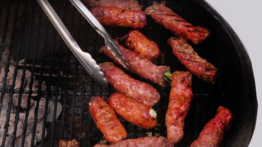 GRILLED STUFFED SAUSAGES