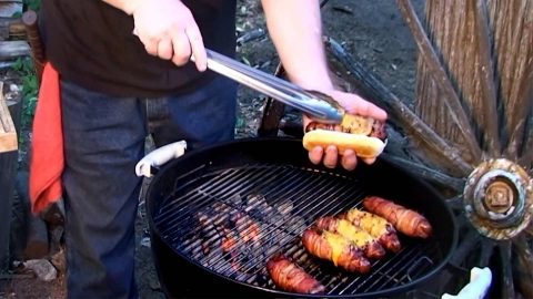 BACON BURGER DOGS