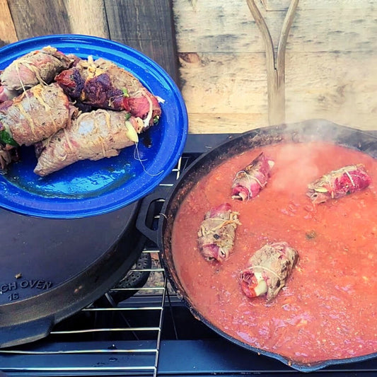 Grilled Beef Braciole