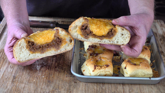 Martha's Cheesy Beef Buns