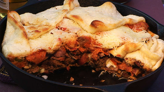 BLACK IRON PIZZA POT PIE