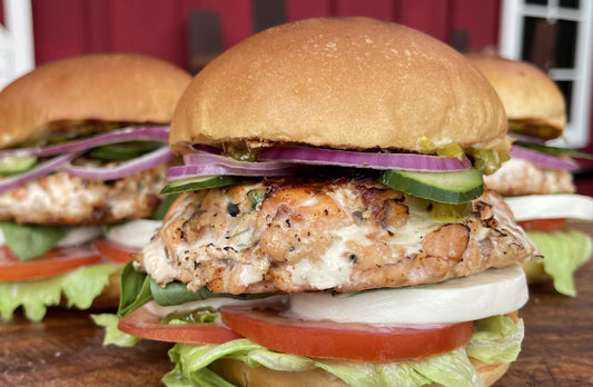 SALMON BURGER